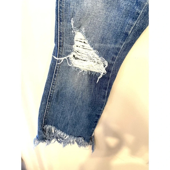 Zara Trafaluc Denimwear | Women's Distressed Medium Wash Jeans Size 2 - Picture 3 of 9